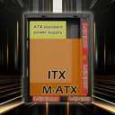 matx case, High Airflow Micro ATX PC Case, Support MATX, Mini-ITX, Micro ATX case Slim with USB3.0x1 I/O Port, Black with 80MM Fans