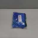 Women's Push Up V Neck Bikini Sets Criss Cross Back Two Piece Bathing Suit Blue XS