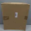 TRZZ 6-Pack Bed Sheet Organizers and Storage, Foldable Linen Bins with Window and Labels, Bedding Holder for Queen/King Duvet Covers, Keeps Bedding Neatly Organized and Accessible (Beige)