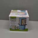 Presto 04811 PopLite My Munch Hot Air Popcorn Popper - Personal Sized, Built-In Serving Bowl, Compact Design, 8 Cups, Blue