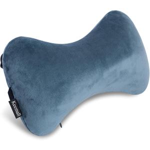 Car Neck Pillow, Soft Headrest Cushion for Driving Office Camping, Inflatable Brookstone Travel Neck Pillow for Car or SUV, Boost Your Driving Comfort, Fits All Vehicles (Medium)