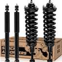 Front and Rear Struts Complete Assembly Shocks Absorbers Compatible for 2007-2014 Toyota FJ Cruiser Compatible for 2003-2018 Toyota 4Runner 171371L 171371R 4PCS