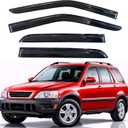 KPY Rain Guards Fit for 1997-2001 Honda CRV, Out-Channel Window Visors Vent Wind Deflectors 4PC, Car Accessories for 97-01 CR-V