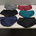 INNERSY Womens Underwear Cotton Hipster Panties Regular & Plus Size 6-Pack (Small, Dark Vintage)