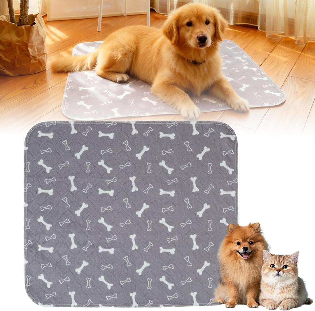 Puppy Pee Pads for Dogs,Upgraded Reusable Puppy Pads with Pheromones,Washable Pet Pads for Dogs & Cats,Durable Leak-Proof & Anti-Slip Pet Training Pads for Home & Travel (S:16"  24")