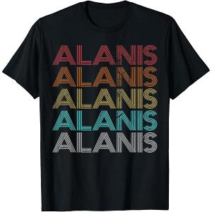 Retro Vintage Alanis T-Shirt, 3XL