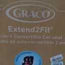 Graco Extend2Fit Kenzie, 2-in-1 Convertible Car Seat for Infants to Toddlers with Advanced Safety Features