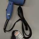 Conair Travel Hair Dryer with Dual Voltage, 1600W Compact Hair Dryer with Folding Handle, Travel Blow Dryer