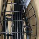 2Pack New Garden Hose Holder with Upgrade 5 Prongs Base Freestanding Holds 150FT Hose Heavy Duty Water Hose Stand Sturdy Detachable Hose Stand Black(Excluding Hoses)