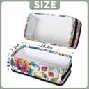 Small Bathroom Baskets for Toilet,Foldable Toilet Paper Tank Basket Organizer for Towels Storage Decorative Open Storage Bins for Home,Closet,Containers,CabinetBeautiful Flower  (Style 1)