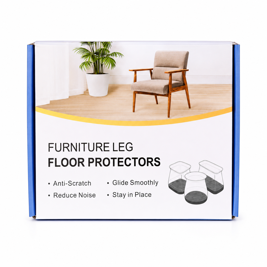 silicone furniture leg floor protectors 5/8"-2"