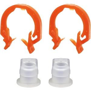 4pcs Transfer Case Shift Cable Retainer Clip 68018106AACable Shifter Linkage Bushing 68064273AB for Jeep Wrangler JK 2007-2018 for Patriot 2007-2017 for Compass 2007-2017 for Dodge Caliber 2007-2011