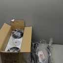 3 Pack Pendant Light Kitchen Island Pendant Lighting, Hanging Light with Frosted Glass Shade, Black Modern Indoor Hanging Lamp