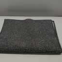 BEQHAUSE Dirt Trapper Door Mat 20" x 32", Non-Slip Washable Doormats Entrance Mat, Dirt Resistant and Absorbent Welcome Mat, Low Profile Floor Mats for Front Back Door and Entryway, Charcoal (1'8" x 2'8" (Rectangular))