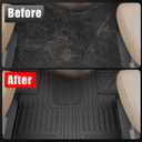 Floor Mats Compatible with Freightliner Cascadia 2008-2017 | TPE all-weather floor mat, waterproof & mud-proof liner, anti-slip texture, scratch guard, easy-clean heavy-duty