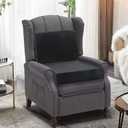 20x20x4 Inch Recliner Cushions for Elderly, Gray Extra Large Seat Cushion, Non-Slip Recliner Cushion with Back Support Cushions, Thick and Supportive Back Lumbar Support