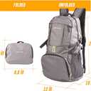 35L Lightweight Packable Backpack Waterproof Durable Hiking Travel Backpack Daypack