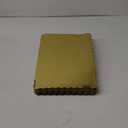 Tebery 20 Pack Rectangle Cake Board Disposable Cardboard Cake Bases, 14x10 Inch Gold Foil Quarter Cake Sheet for Baking Cake Pizza Pastry Party Decorate, Grease Proof and Moisture Resistant