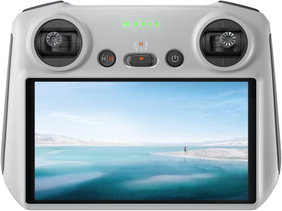 DJI RC, Remote Controller with Lightweight Body, FHD Screen, 4hr Battery, Precision Control Sticks, O3+ Transmission