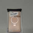 Compatible with iPhone 15 Pro Max Case Stand, Slim Full Camera Protection Liquid Silicone Phone Case Suitable for iPhone 15 Pro Max Compatible with MagSafe Ring Magnetic Kickstand, Pink