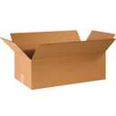BOX USA 24x12x8 Corrugated Boxes, Large, 24L x 12W x 8H, Pack of 25 | Shipping, Packaging, Moving, Storage Box for Home or Business, Strong Wholesale Bulk Boxes