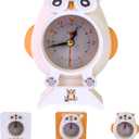 2 x 3D Calendar 2026, Timepiece Calendar 2026 with Memo Pad Notepad, Creative Daily Planner Desk Decoration, Tear-Away 3D Artsy Pads, New Year Gift for Home Office (Battery NOT Included) (Owl Clock)