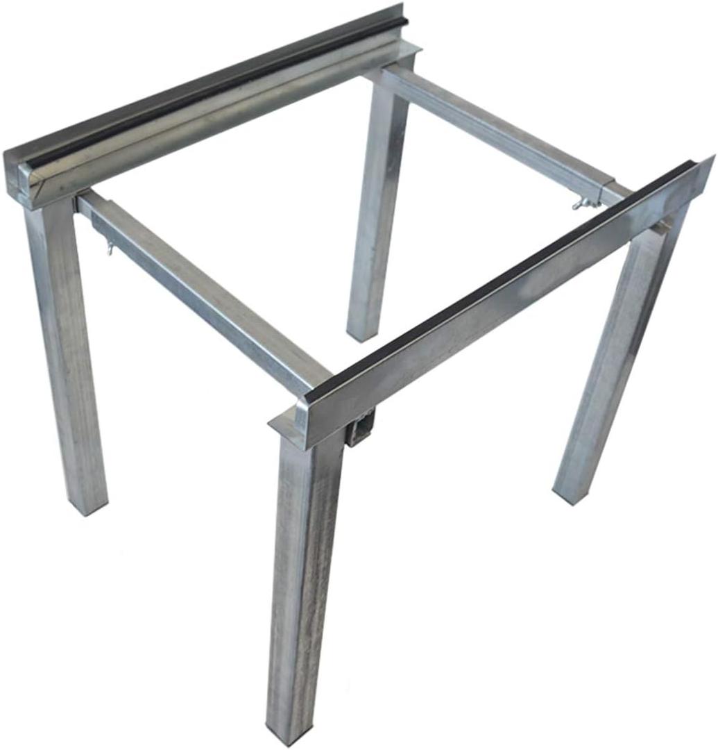 Jeacent Air Handler Stand Heat Pump Base, Gound Stand for Central Air Conditioner Heavy Duty