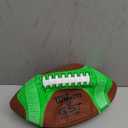 WILSON GST SpeedSkin Hylite Football - Brown/ Green, Junior Size