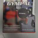 Magnetic Phone Mount Holder - Dual Magnetic Gym Phone Holder for Working Out Videos - Double Sided Strong Magnet with 360 Degree Rotation - Fits Any Smart Phone (Silver)