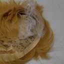 Angelaicos Women's Prestyled Buns Party Anime Cosplay Costume Wig Short Blonde