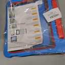 YIHE Kids Case for iPad 11th Gen (A16,11-inch 2025) & 10th Gen (10.9", 2022) | Durable Shockproof Cases for iPad 11th/10th Generation - with Built-in Screen Protector & Pencil Holder, Blue Red