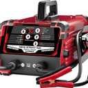12V/24V 130A Car Battery Charger & Engine Starter, 0-30A Automatic Battery Maintainer with Winter Mode, Desulfator & Repair, for AGM/STD/Gel/Deep Cycle Batteries