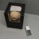 TRIPLE TREE Single Watch Winder for Automatic Watches, with Super Quiet Japanese Motor, 4 Rotation Mode Setting, Flexible Plush Pillow, Fit Lady and Man Watches, Black