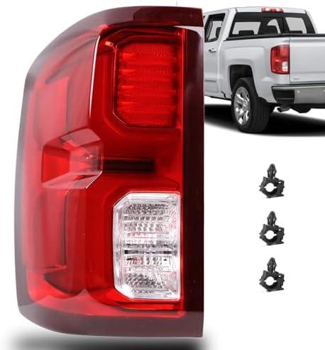 Lochnchn LED Tail Light Compatible with Chevy Silverado 1500 2016 2017 2018 Rear Taillight Assembly Brake Lamp Left Driver Side Replace 84288718 GM2800294