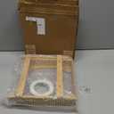 10 inch Paper Plate Dispenser Holder Bamboo Under Cabinet Vertical Rack for Kitchen Countertop Organizer Space Saver Shelf Lid Holder Counter Storage Can Dispenser Pantry Aid Caddy Estante