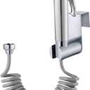 Handheld Bidet Sprayer Toilet Bathroom with Spring Hose Wall Bracket Set, Closes tool, Squatting Pan, Water Flower, Floor Cleaning Cloth Diaper for Bathroom Hygiene