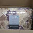 Madison Park Luna Quilt Modern Classic Design All Season, Breathable Coverlet Lightweight Bedding Set, Matching Shams, Decorative Pillow, King/Cal King(104"x94"), Floral Taupe 6 Piece, King/California King