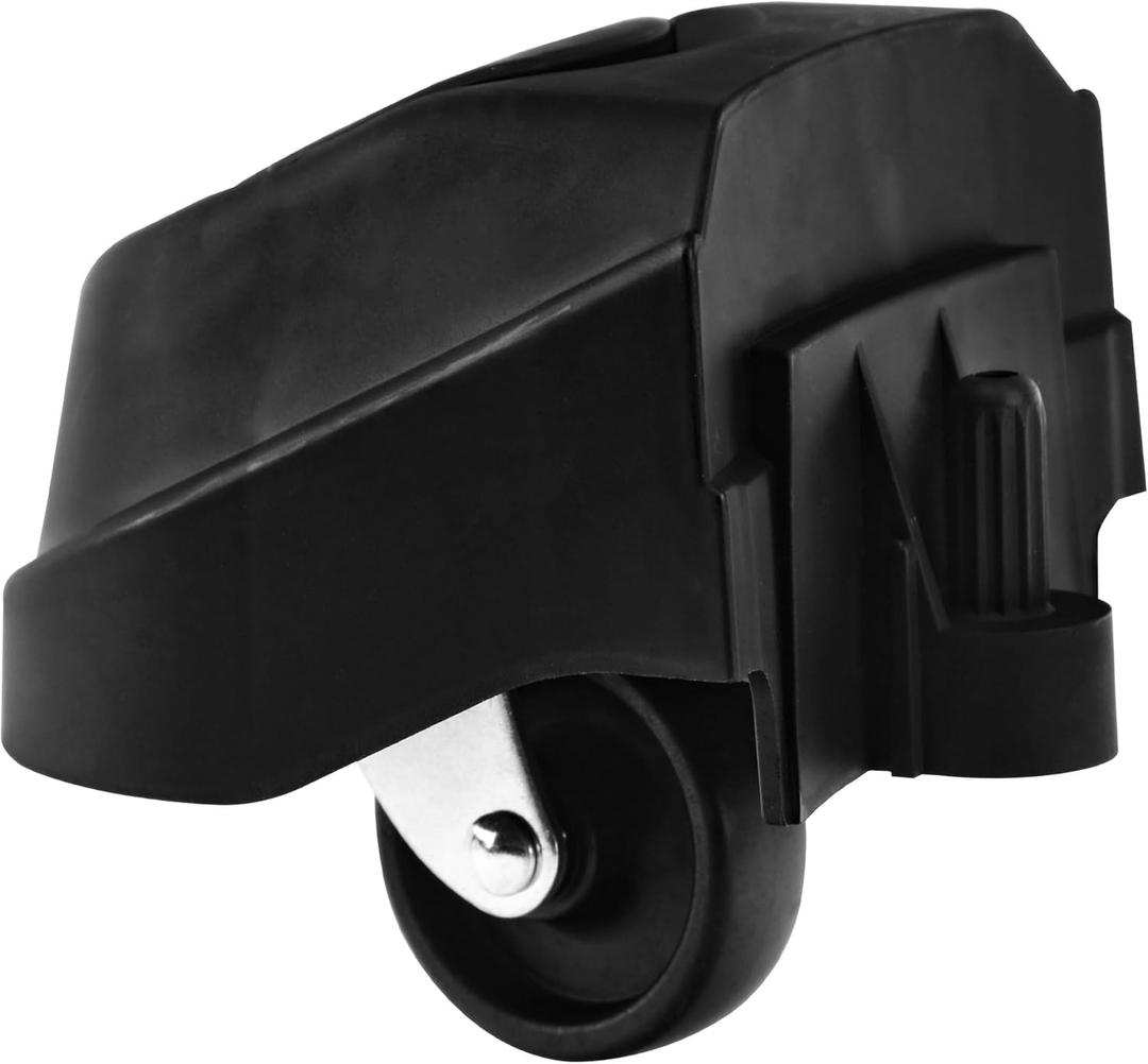 12388 Foot Caster+12293 Caster Compatible with Ridgid 6 Gallon 9 Gallon 12 Gallon Vacuum Wet/Dry Vac Casters, Fit WD16650 WD06350 WD1665M WD1635 WD1635M WD1245M WD12500 WD12460 WD1270 WD09350