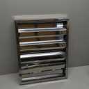 20" Height | 16" Width Stainless Steel Hood Filter  Commercial Kitchen Range Hood Baffle Filter for Grease Rated Commercial Kitchen Exhaust Hoods.