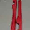 Car Seat Gap Filler Set of 2, 3IN1 Seat Side Gap Filler Plug with Storage Slot & Hook Function, Soft Foam Universal Fit Car SUV Truck Fill Gap Between Seats Console Organizer（Standard Red）