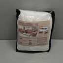 MAXIJIN Recliner Loveseat Slipcover, 6 Pieces Stretch Velvet Reclining Sofa Cover, 2 Seater Love Seat Recliner Couch Cover, Thick, Soft, Washable Furniture Cover (Loveseat Recliner, White)