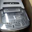 Frigidaire 26 Lbs per Day Portable Compact Maker, Ice Making Machine, Stainless, Medium