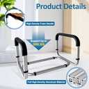Chair Lift Assist Devices for Seniors Elderly Adjustable Couch Cane Stand Up Assist Mobility Aid Aluminum Sofa Stand Assist Chair Lift Assist Handle for Patients Seniors Disabled Elderly