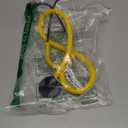 Single Head Stethoscope for Doctors/Nurses/Nursing School Students, Medical and Home Use with Accessories Name Tag, FSA HSA Eligible (Yellow Tube, without EVA Case)