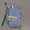 Compatible with iPhone Air Case with Stand, Full Camera Protection Slim Liquid Silicone Phone Cases for iPhone 17 Air Compatible with MagSafe Magnetic Ring Kickstand Case 6.5", Light Blue