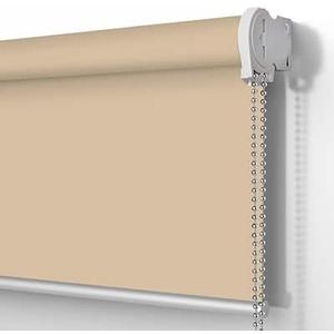 SUAKY Blackout Window Blinds Roller Shades, Stone Custom Window Shades Elegant Roller Blinds, Energy Saving UV Protection Roller Shades for Windows, Doors, French Doors