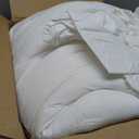 2 pack MIULEE Synthetic Down Alternative Pillow Insert Decorative Throw Pillow 20 x 20 Inch Body Bed Sleeping Ultra Soft Fluffy Form for Sofa Couch Bed 