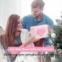 Get Well Gifts for Women - Positive Sunflower Crochet Surgery Recovery and Cancer Care Comfort Gifts, Get Well Soon Hospital Bag Essentials, Cheer Up and Encouragement for Patients