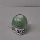 HD 3.9IN GLASS CANDLE CLOCHE GREEN