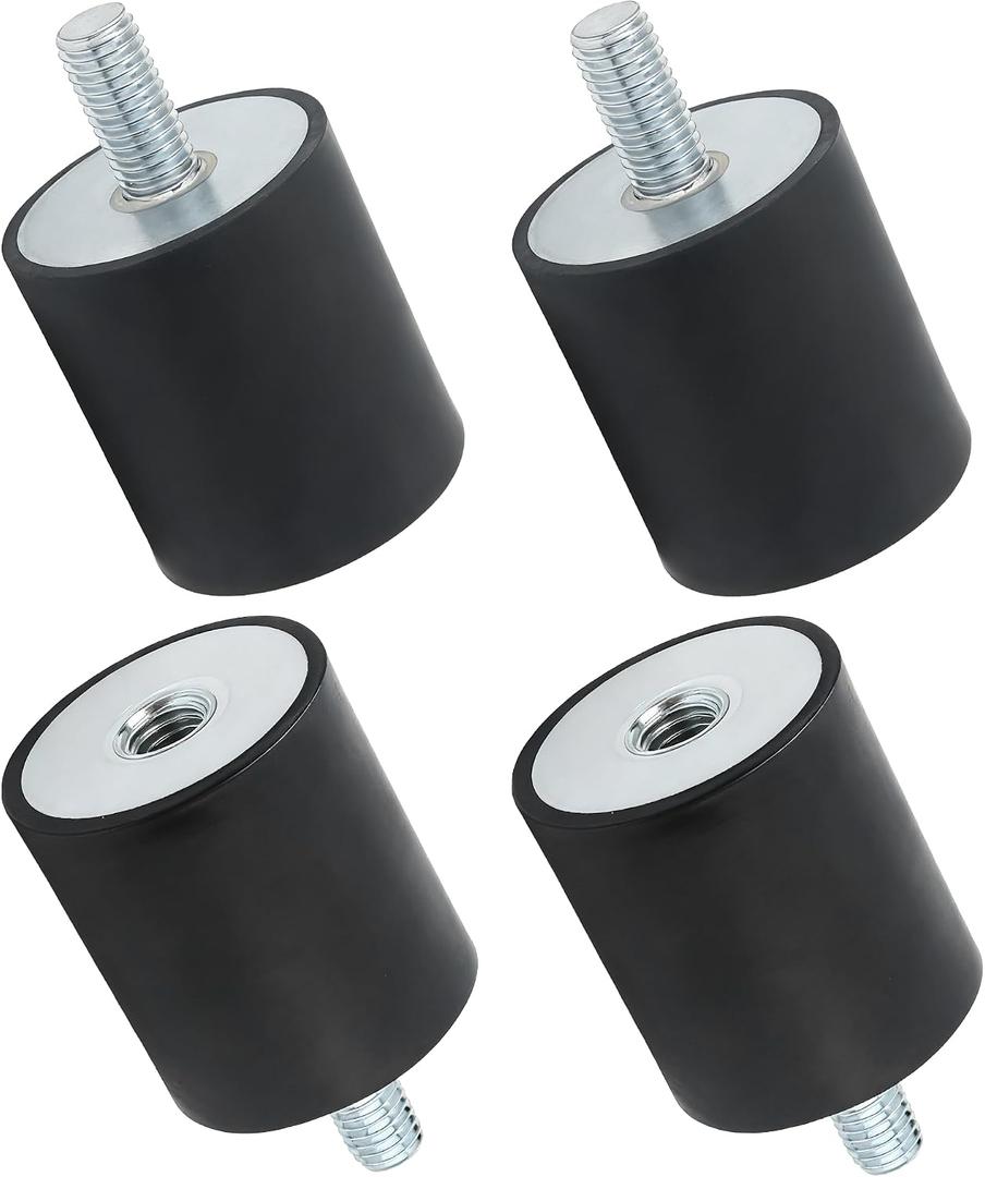 Tamper Rubber Shock Mount for Wacker Neuson Plate Compactor Rammer WP1540 WP1550 VP1135 VP1340 VP1550 VP2050, Vibration Isolators/Shock Absorber 5100016316-4 Pack
